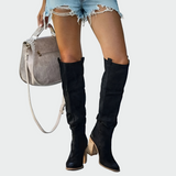 Caroline | Orthopädische kniehohe Lederstiefel