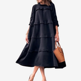 Lauren™ Midi-Kleid mit Volants