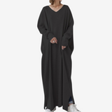 René™ Langarmpullover mit V-Ausschnitt