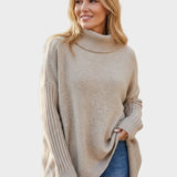 Brigitte™ langer Pullover – Elegant & zeitlos