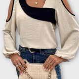 Mariana - T-Shirt mit rechteckigem Ausschnitt