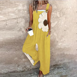 Bequeme bedruckte Latzhose