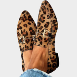 Rieke | Elegante Leoparden-Loafer