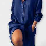 Raquel - Angenehme Leinenbluse