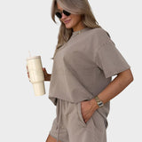 Lässiges Set mit T-Shirt und Jogginghose