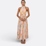 Františka - Maxi Kleid Elegante Romantische Sommerveranstaltungen