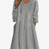 Layla™ Strickkleid mit Kapuze